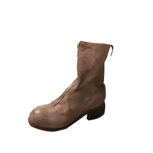 GUIDI PL2 女士 马皮后置拉链短靴 301361