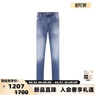 Boss雨果博斯 银泰 男士 牛仔裤 300095 orange系列复古修身 Hugo