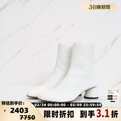 PROENZA SCHOULER 潮流都市女士法式粗跟踝靴银泰百货精品 301596