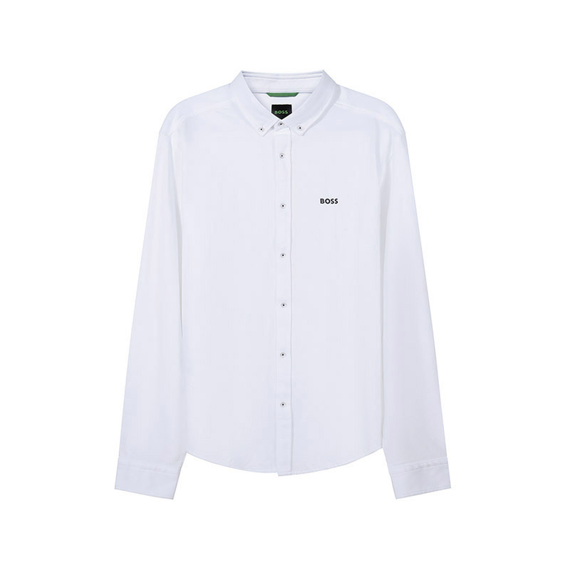 HugoBoss男士休闲长袖衬衫
