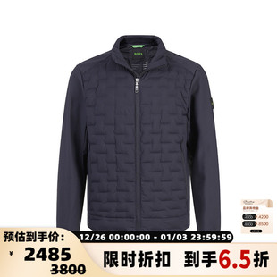 鸭绒拉链夹克银泰 Hugo green系列轻薄款 男士 300095 Boss雨果博斯