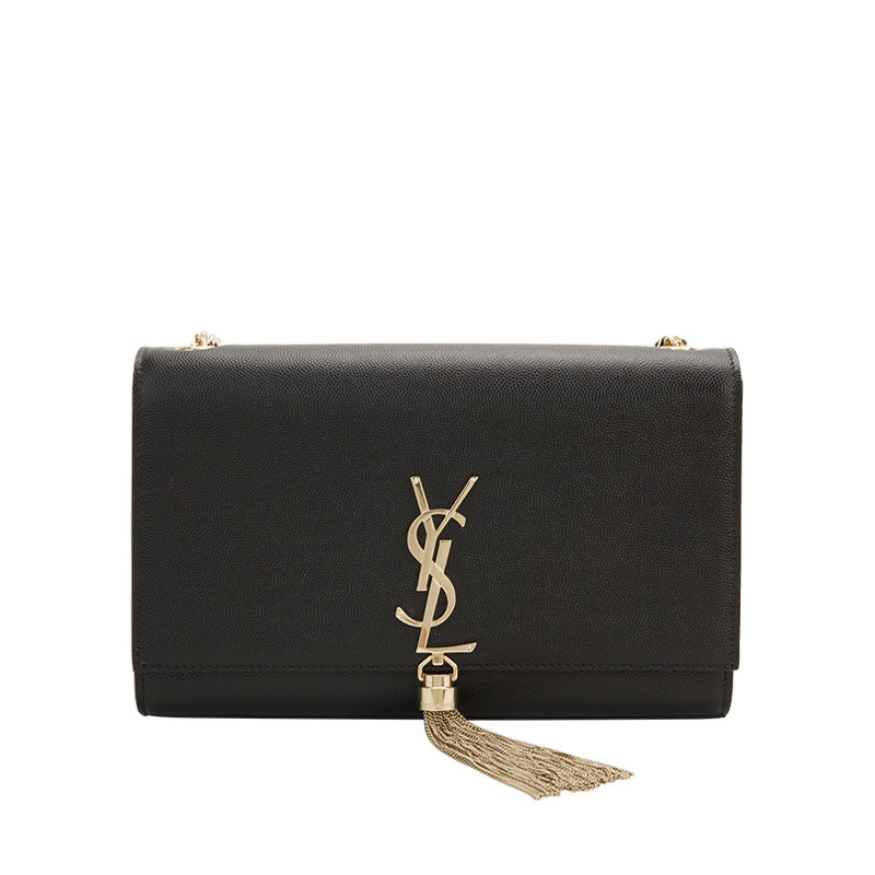 Saint Laurent/圣罗兰 经典流苏吊坠设计信封款女士单肩斜挎包