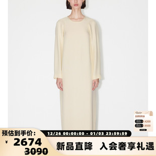 连衣裙银泰百货 设计师品牌 女士肌理醋酸长袖 新款 300124 IMMI