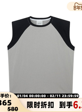 Maca Kaka 赵昭仪同款春夏女士撞色背心T恤银泰百货精品 301577