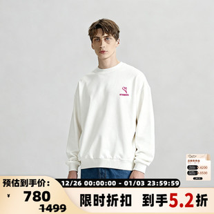 VETEMENTS秋冬新款 男女简约休闲圆领卫衣 情侣潮流打底衫