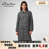 秋款 款 男女同款 Ienki 真两件套羽绒大衣银泰百货 301596