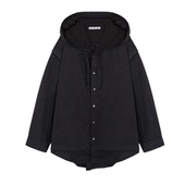 男士 新款 单排扣连帽长袖 休闲衬衫 301574 ACNE 银泰百货 STUDIOS