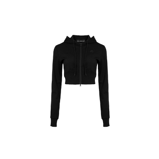 ANN ANDELMAN长袖连帽拉链开衫外套 301286