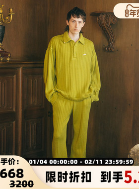 The Last Redemption宋佳同款 男女粗织羊毛长裤 301460