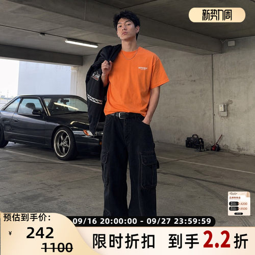 REPRESENT印花圆领短袖T恤