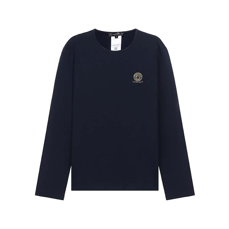 Versace/范思哲 男士棉质贴身打底内衣圆领长袖T恤300095