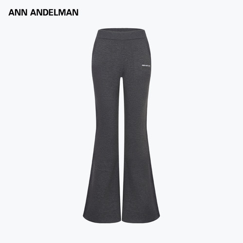 ANN ANDELMAN  秋冬新款女修身喇叭针织长裤卫裤银泰百货 301286