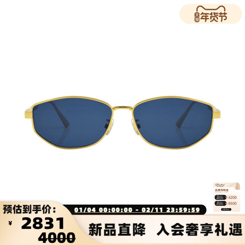 DIOR迪奥 2025春夏新款女士时尚太阳镜窄框墨镜银泰百货 300211