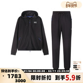 男士 VENTUS 7连帽卫衣休闲运动套装 Armani阿玛尼EA7 银泰 300095
