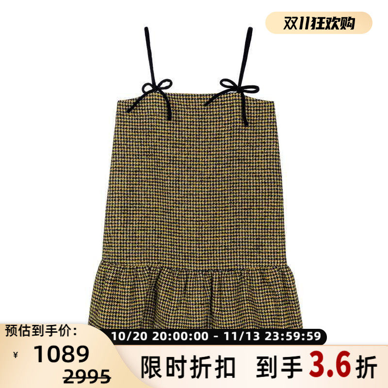 GANNI 新款女士吊带连衣裙 301574