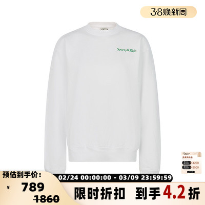 SportyRich休闲运动圆领卫衣