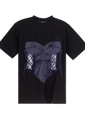 pushBUTTON潮流都市女士圆领休闲短袖T恤 银泰百货301574