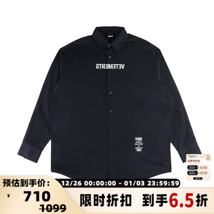 衬衫 衬衣男女休闲宽松时尚 301446 中性款 VETEMENTS