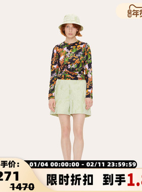 STINE GOYA  女士松紧腰设计休闲短裤银泰