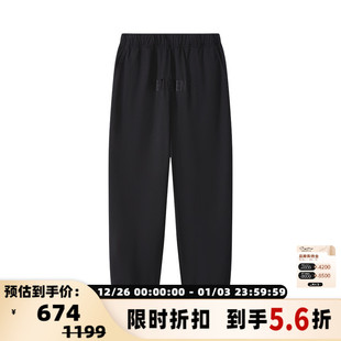 301446 宽松休闲束脚长裤 VETEMENTS夏季 情侣潮流男女同款