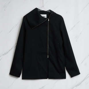 JIL 301596 SANDER 日常通勤女士设计感拉链外套上衣银泰百货精品