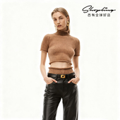 Wang 短袖 秋冬款 Alexander 女士修身 针织衫 毛衣银泰百货 301596