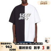 WE11DONE 301604 T恤银泰百货精品 男士 图案印花圆领套头短袖