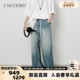 秋冬新款 女士时尚 休闲直筒牛仔裤 UNCODED 银泰百货 301590