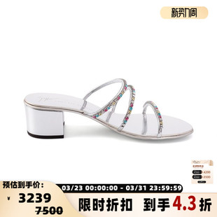 中跟鞋 GIUSEPPE 方根水晶时尚 女士春夏新款 银泰301574 ZANOTTI