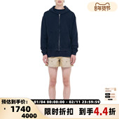 银泰百货 WE11DONE 301604 个性 百搭渐变直筒休闲短裤 夏季 女士时尚