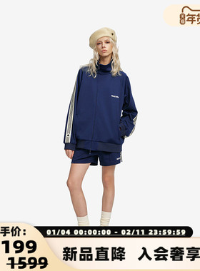 PROJECTJOIN 新款男士非对称饰带运动短裤银泰百货 300228