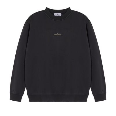 STONE ISLAND 男士棉质套头卫衣经典简约款银泰百货 301574