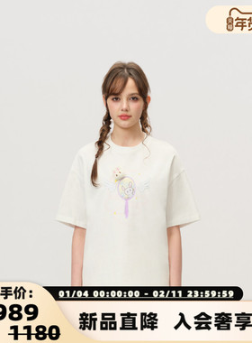FRAILSTATE（M系列）男女款镜子天使玩偶T恤银泰百货精品 301260