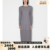 IMMI 25新款 女士条纹双层长袖 设计师品牌 连衣裙银泰百货 300124