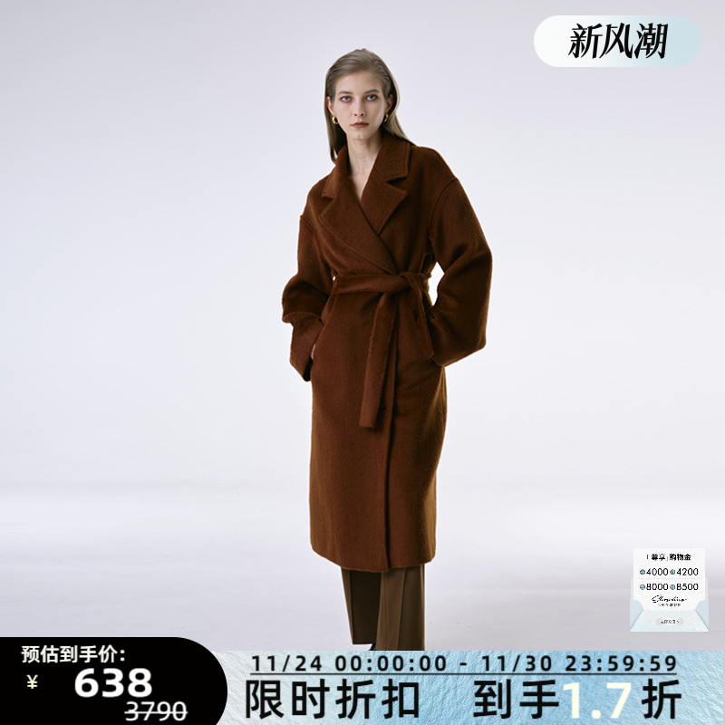 INSPIRE长款休闲大衣外套