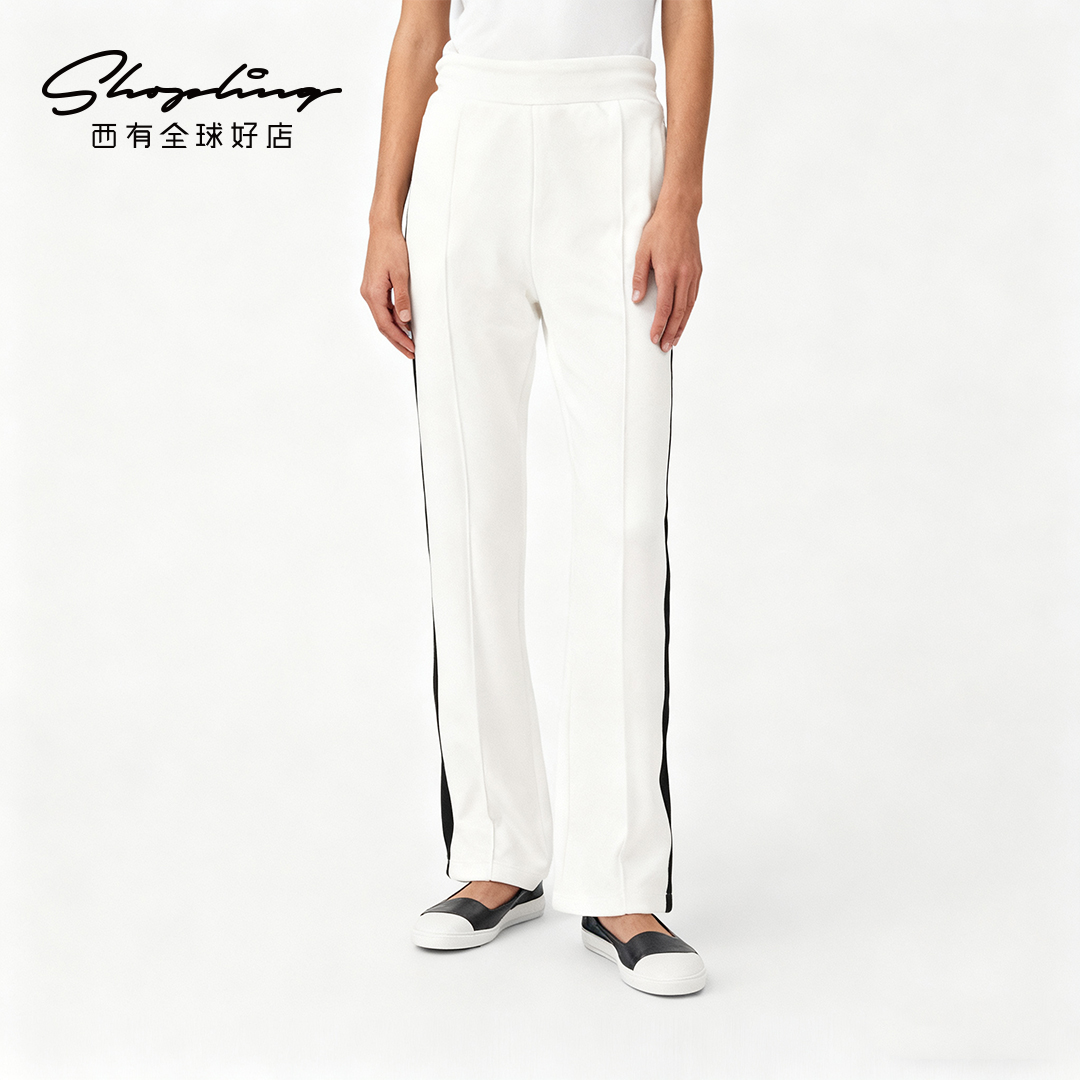 Diesel 秋冬新款男士线条直筒休闲裤银泰百货精品  301596