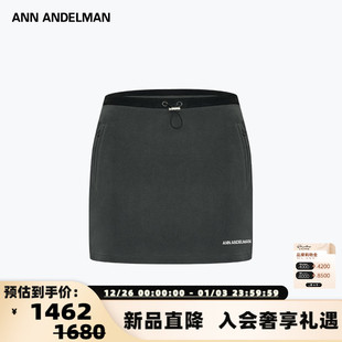 女士摇粒绒短裙半身裙银泰百货 秋冬新款 301286 ANDELMAN ANN