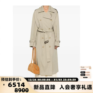 风衣外套银泰百货精品 女士棉质长款 301574 25新款 TOTEME