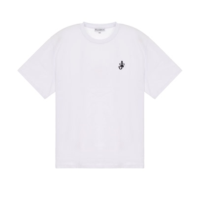 JW ANDERSON 夏季新款男士棉质圆领短袖T恤上衣银泰百货 301574