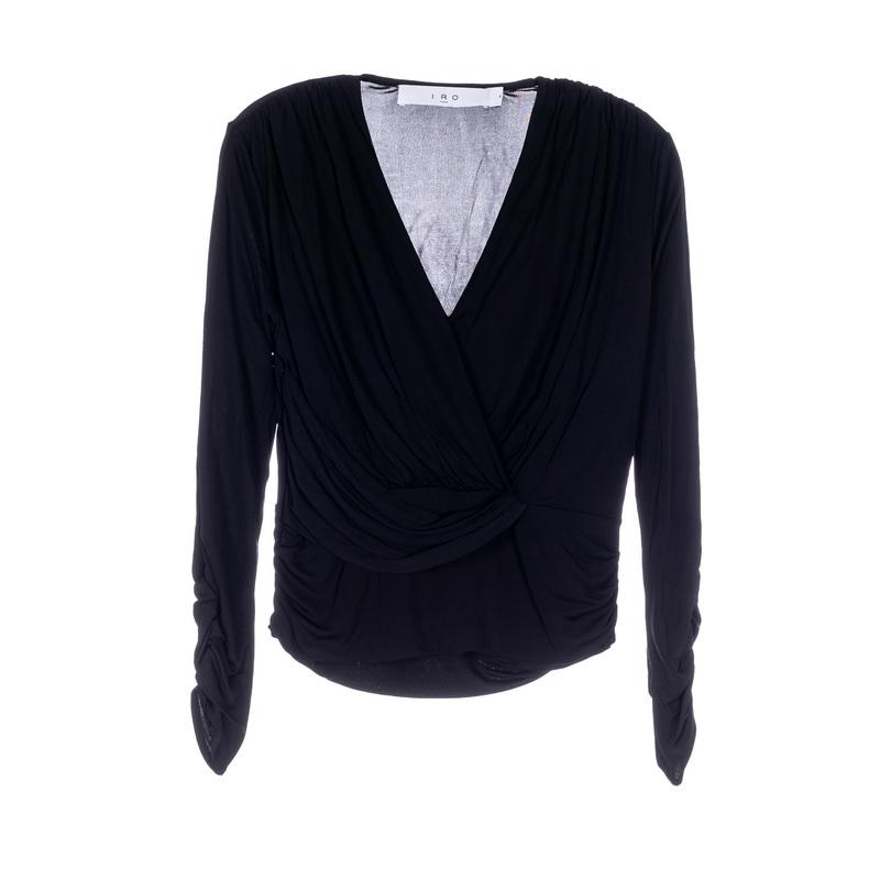 2024秋冬款黑色长袖上衣