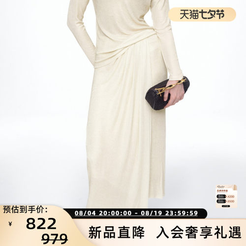 ThreeQuarters女醋酸半身裙