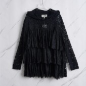 女士暗黑风蕾丝上衣银泰百货 Maison 早秋款 MM6 301596 Margiela