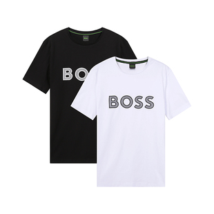 green系列圆领短袖 Hugo Boss雨果博斯 男士 300095 T恤两件套银泰
