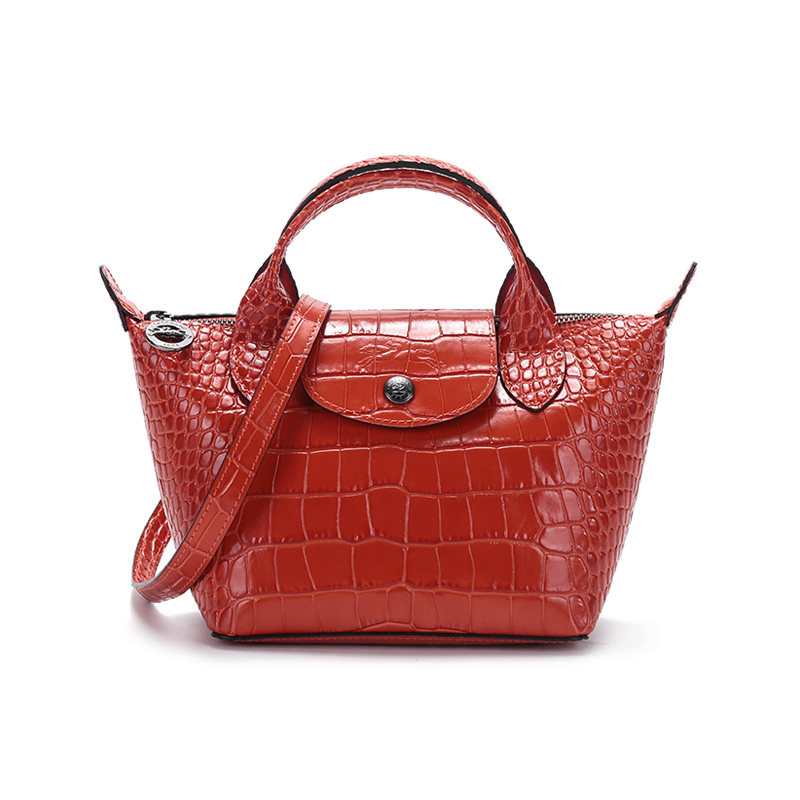 Longchamp女士手提单肩包饺子包