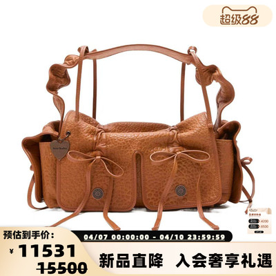 ACNE STUDIOS 新款男女同款多口袋单肩斜挎包银泰百货 301574