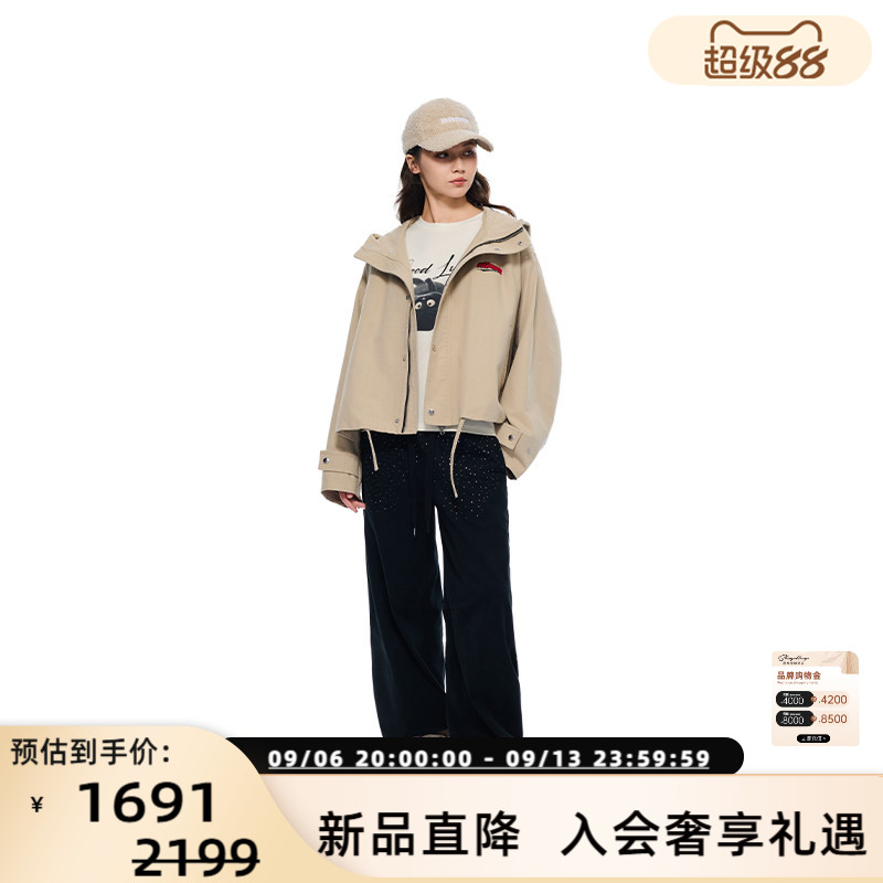 VETEMENTS短款廓形上衣外套图片