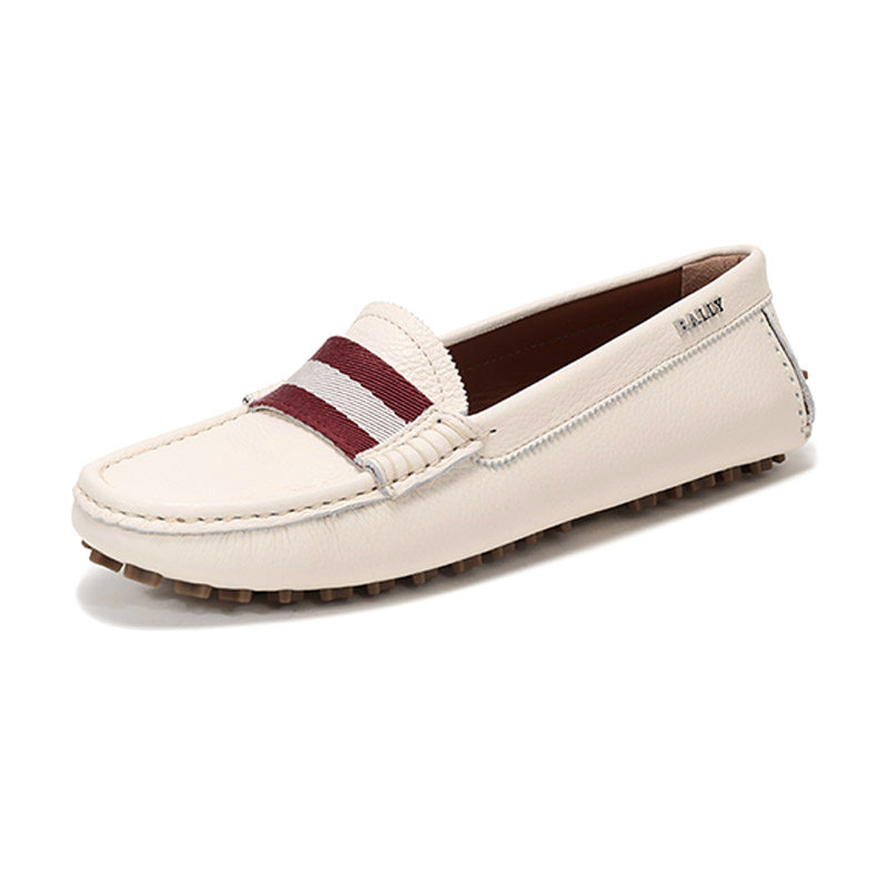 Bally巴利女士平底乐福鞋驾驶鞋