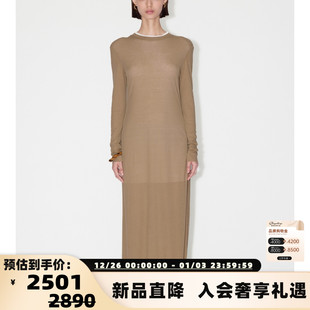 连衣裙银泰百货 设计师品牌 女士纯色双层长袖 25新款 300124 IMMI