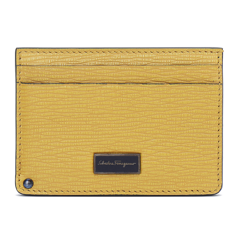 FERRAGAMO/·ÆÀ¸ñĽ ţƤ²ÄÖʽðÊô×°ÊÎŮʿ¿¨°üÒøÌ©