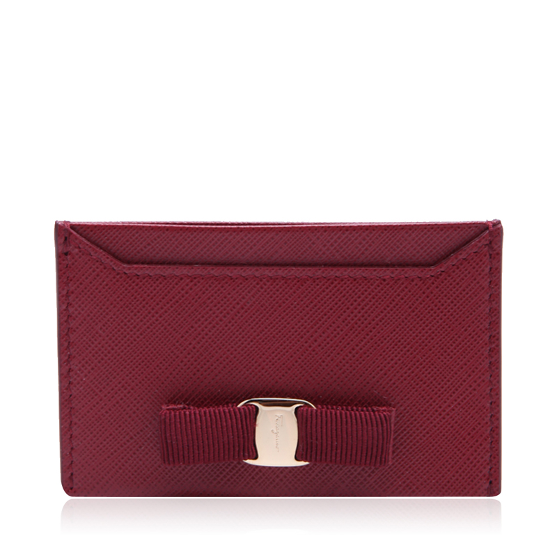 FERRAGAMO/·ÆÀ¸ñĽ ţƤ²ÄÖʺûµû½á×°ÊÎÅ®°ü¿¨°ü ÒøÌ©